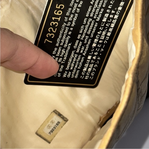 Chanel Tan Chocolate Bar wallet w/box & authenticity card. - Picture 12 of 15